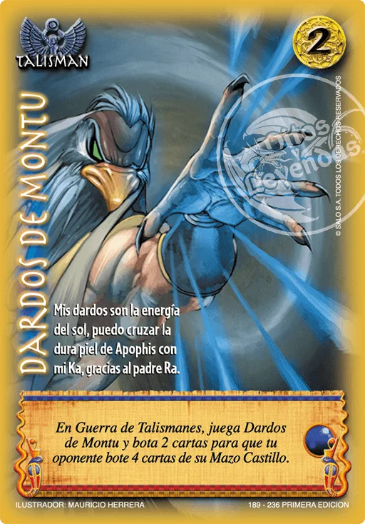 Dardos de Montu 「DDR-189」「ES」