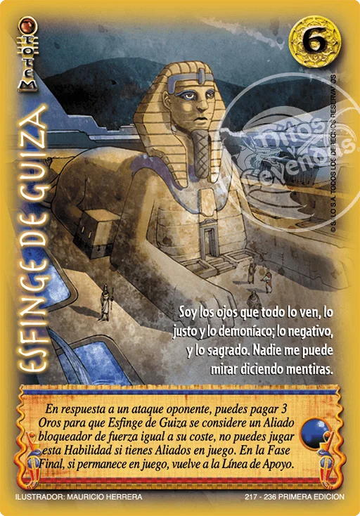Esfinge de Guiza 「DDR-217」「ES」