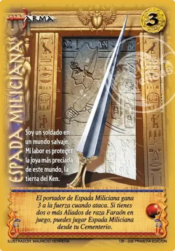 Espada Miliciana #135 · Mitos y Leyendas