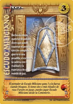 Escudo Miliciano #136 · Mitos y Leyendas