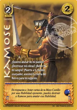 Kamose #164 · Mitos y Leyendas