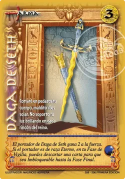 Daga de Seth 「DDR-208」「ES」