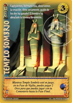 Templo Sombrio 「DDR-216」「ES」