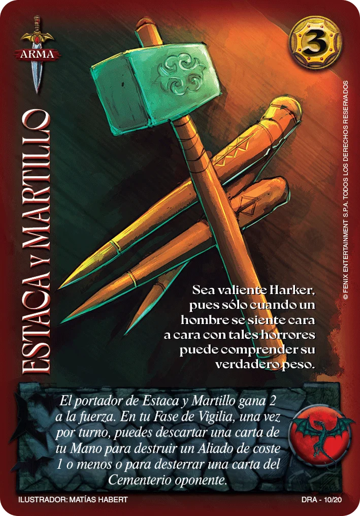 Estaca y Martillo 「DRA-010」「ES」