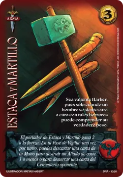 Estaca y Martillo 「DRA-010」「ES」