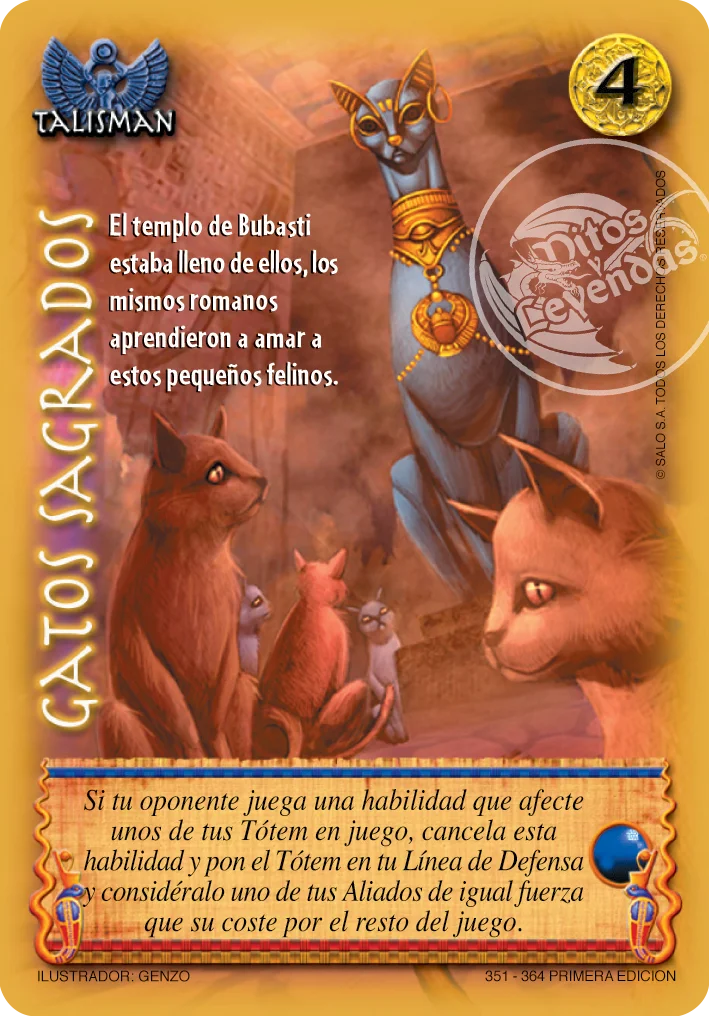 Gatos Sagrados 「ENC-351」「ES」