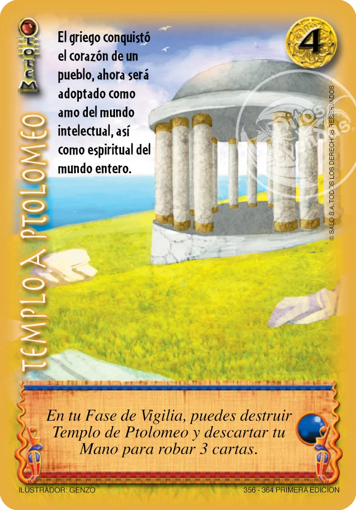 Templo a Ptolomeo 「ENC-356」「ES」