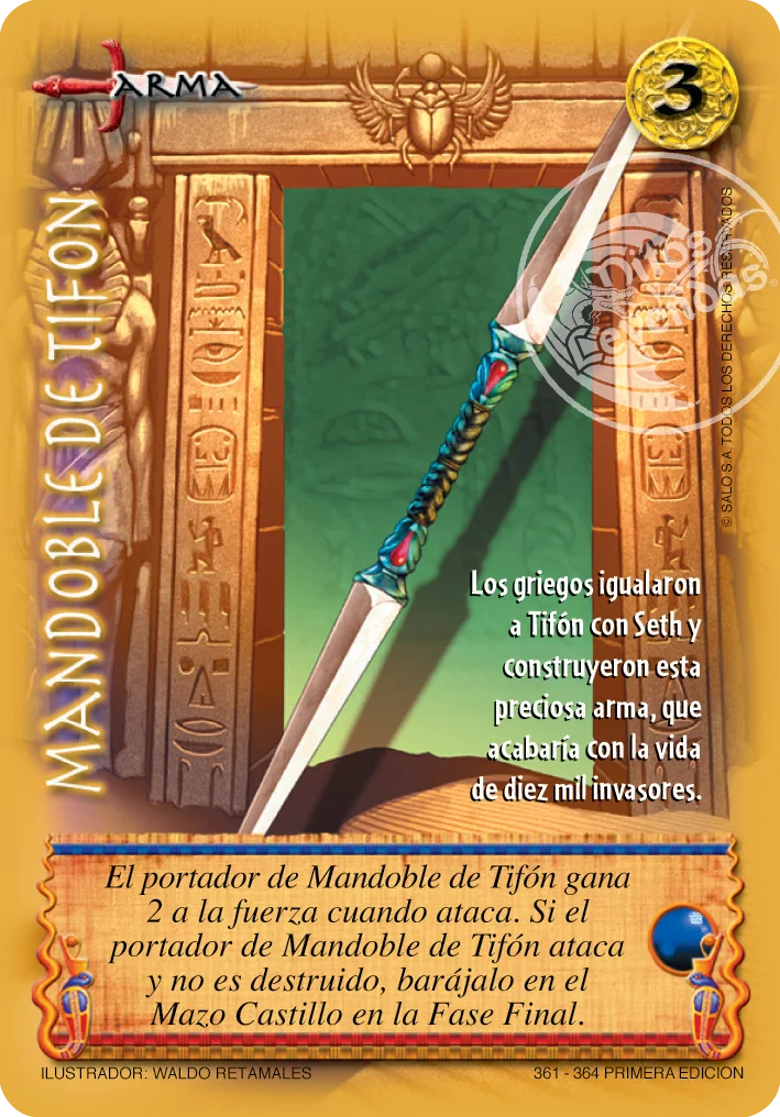 Mandoble de Tifon 「ENC-361」「ES」