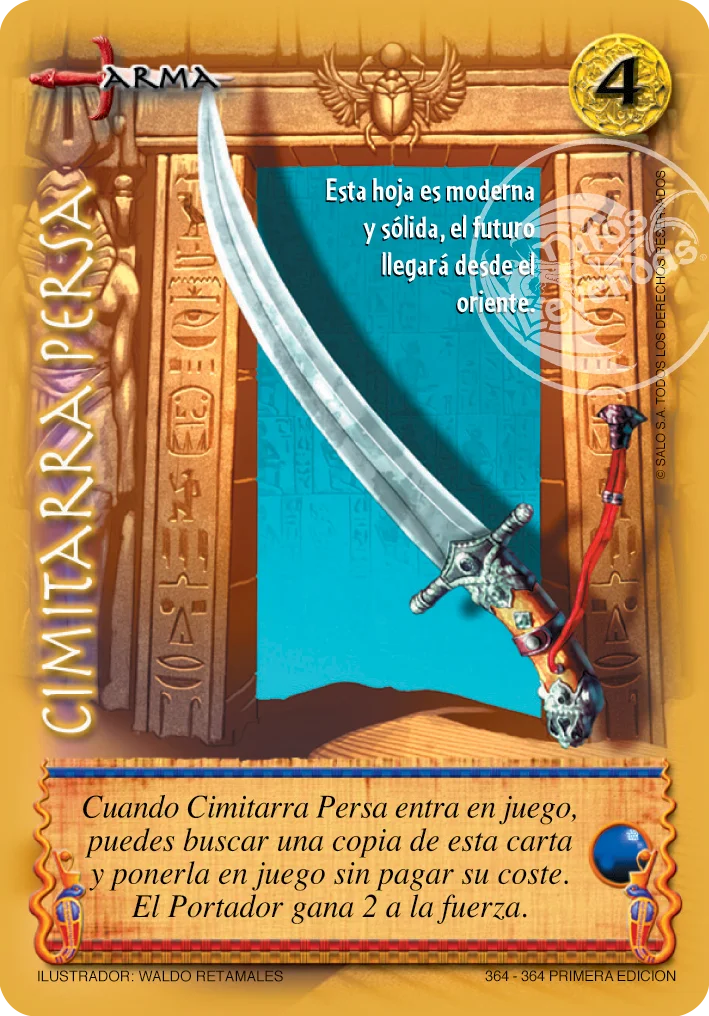 Cimitarra Persa 「ENC-364」「ES」