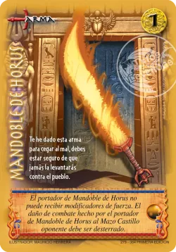 Mandoble de Horus #273 · Mitos y Leyendas