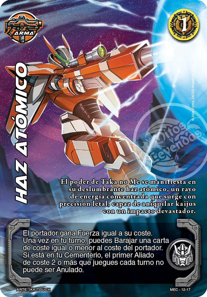 Haz Atómico 「escuadronmecha-031」「ES」