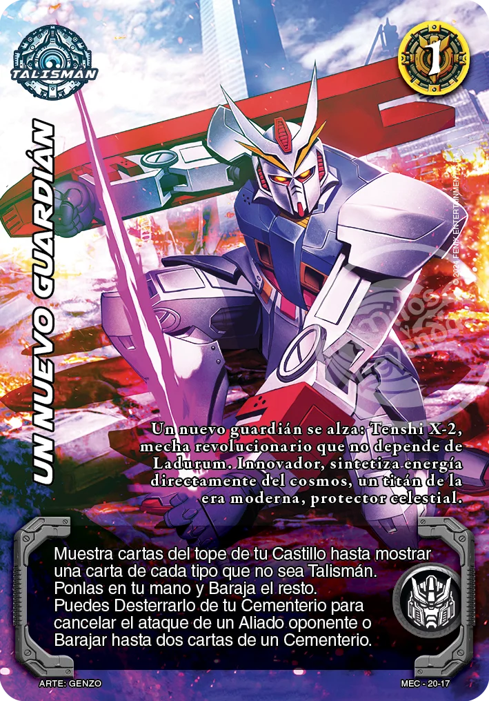 Un nuevo guardián 「escuadronmecha-040」「ES」