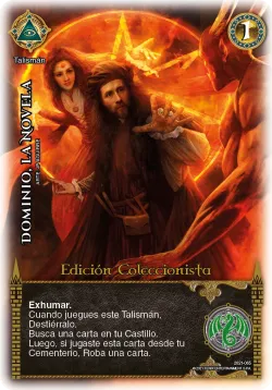 Dominio, La Novela 「ESC-302」「ES」