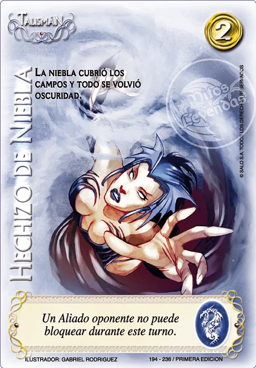 Hechizo de niebla 「ESG-194」「ES」