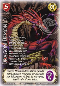 Dragón Demonio #018 · Mitos y Leyendas