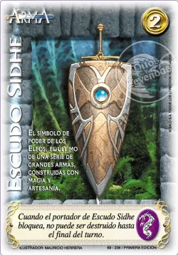 Escudo Sidhe #069 · Mitos y Leyendas