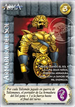 Armadura del Sol #072 · Mitos y Leyendas