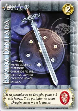 Espada Dentada #143 · Mitos y Leyendas