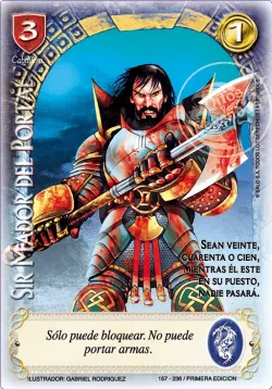 Sir Mador del Portal #157 · Mitos y Leyendas