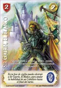 Sir Gaerin, El Blanco #158 · Mitos y Leyendas