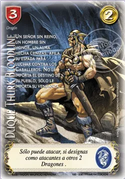 Duque Thurk Bloodline #160 · Mitos y Leyendas