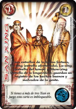 San Xing #034 · Mitos y Leyendas