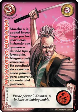 Miyamoto Musashi #084 · Mitos y Leyendas