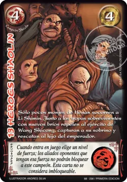 13 Héroes Shaolín #088 · Mitos y Leyendas