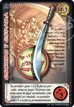 Escudo y Espada 「EDD-210」「ES」