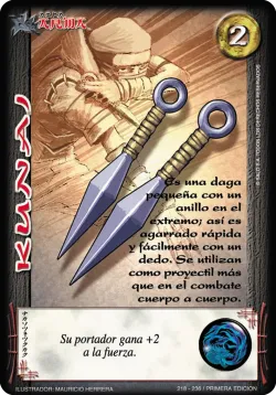 Kunai 「EDD-218」「ES」