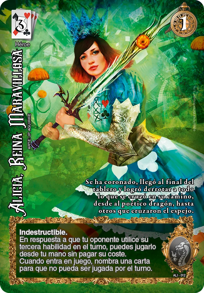alicia reina maravillosa 「EXP-315」「ES」