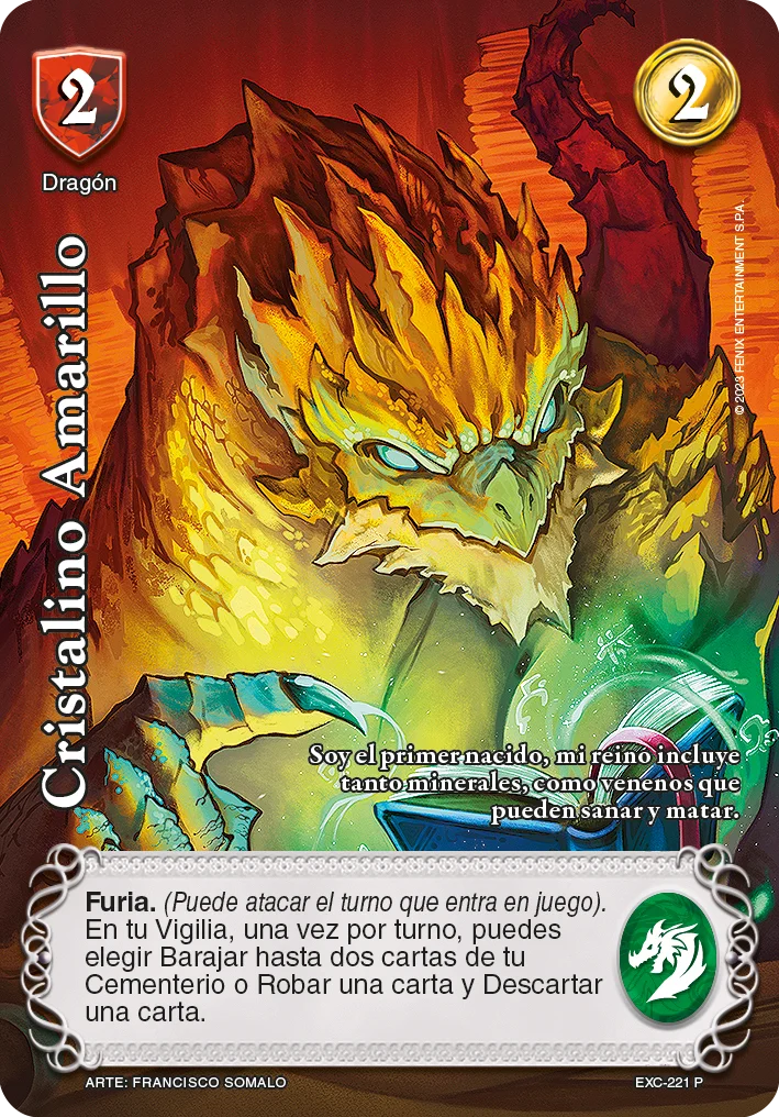 Cristalino Amarillo 「EXC-022」「ES」