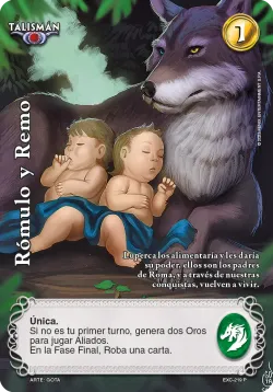 Rómulo y Remo 「EXC-020」「ES」