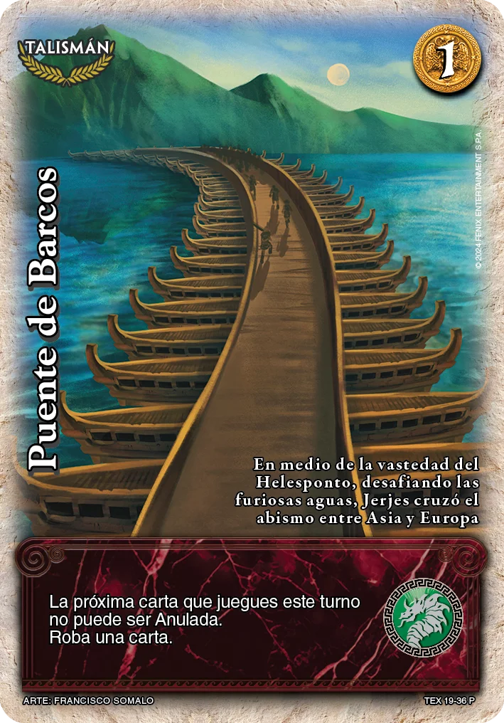Puente de Barcos 「TEX-019」「ES」