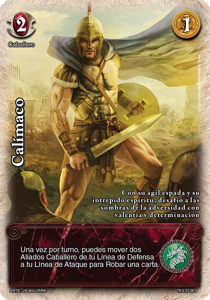 Calímaco 「TEX-027」「ES」