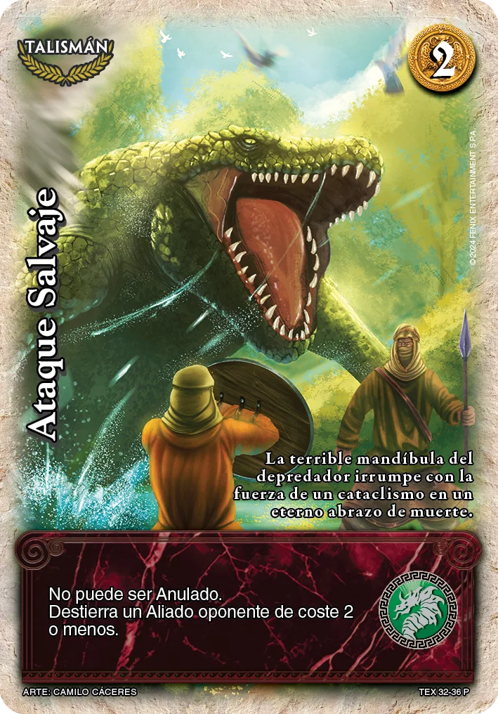 Ataque Salvaje 「TEX-032」「ES」