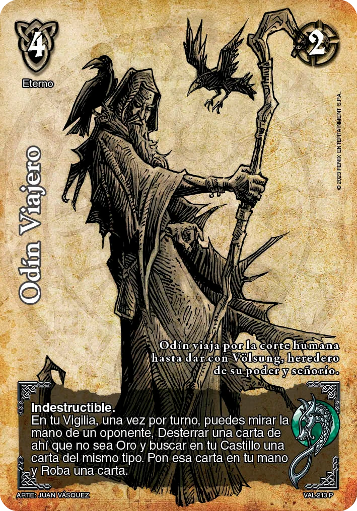 Odín Viajero 「extension_valhalla-001」「ES」