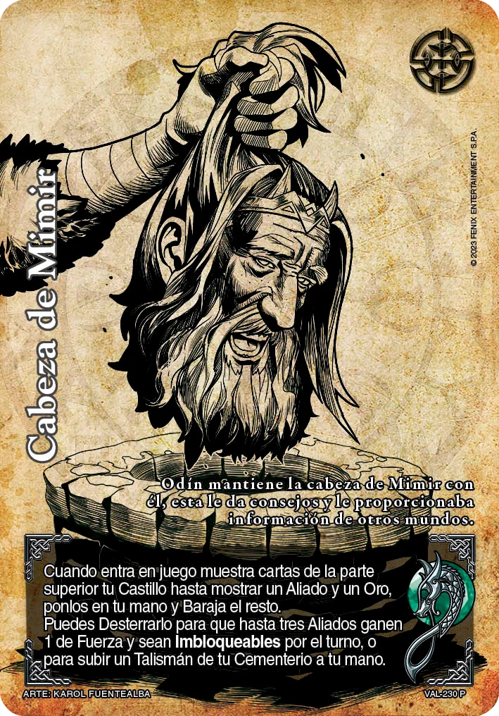 Cabeza de Mimir 「extension_valhalla-018」「ES」