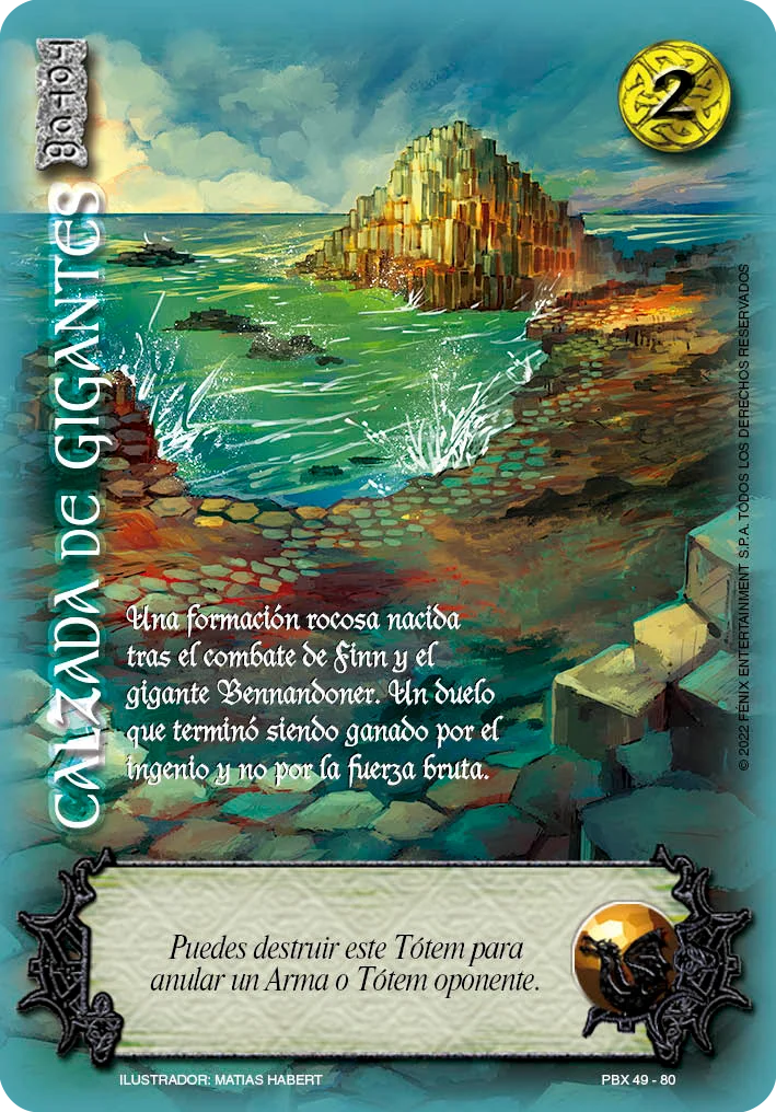 Calzada de Gigantes 「PBX-049」「ES」