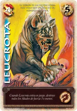 Leucrota #032 · Mitos y Leyendas