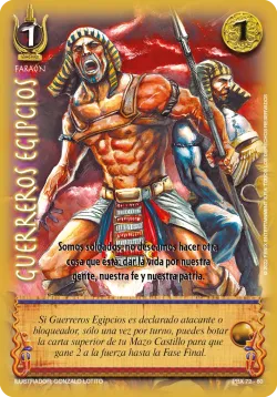 Guerreros Egipcios 「PBX-072」「ES」