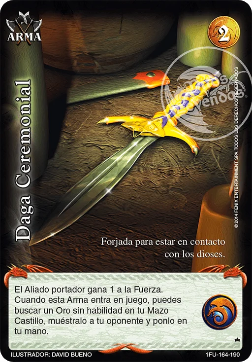 Daga Ceremonial 「furia-164」 (ES)
