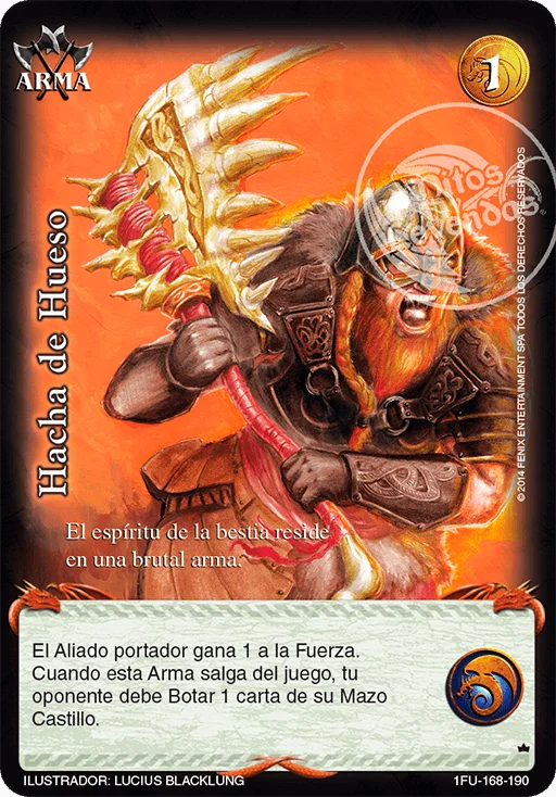 Hacha de Hueso 「furia-168」 (ES)