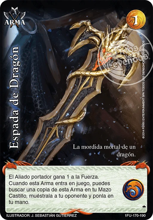 Espada de Dragon 「furia-170」 (ES)