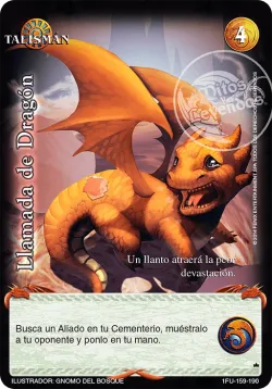 Llamada de Dragon 「1FU-159」「ES」