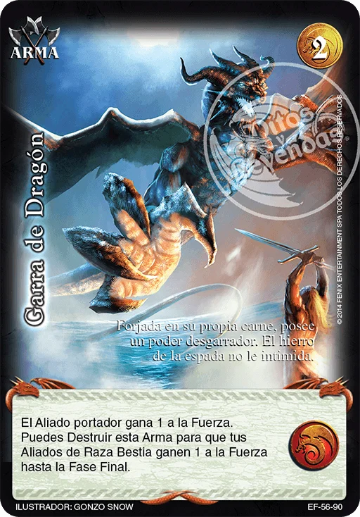 Garra de Dragón 「furiaext-056」 (ES)