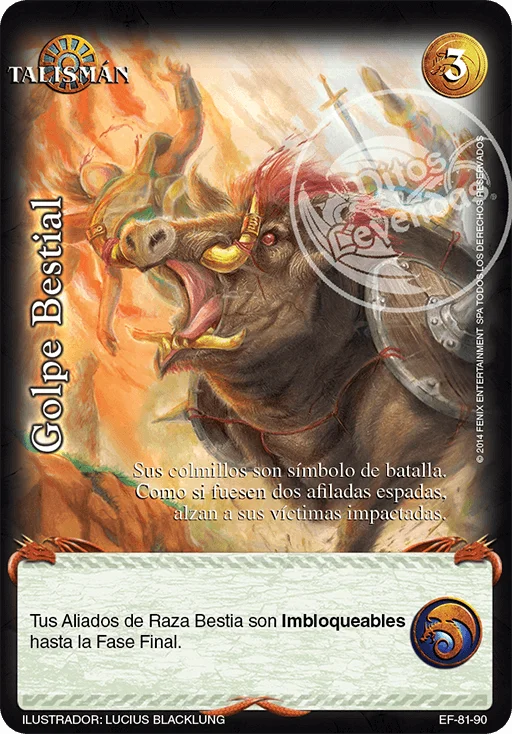 Golpe Bestial 「furiaext-081」 (ES)