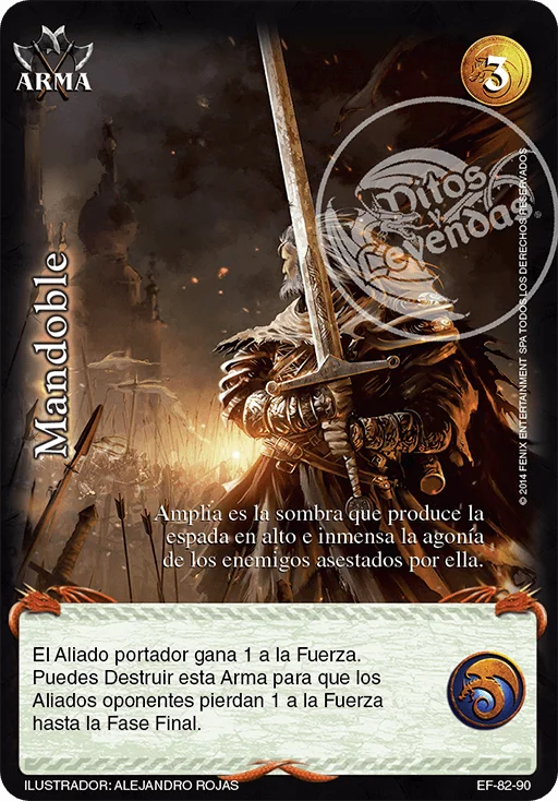 Mandoble 「furiaext-082」 (ES)