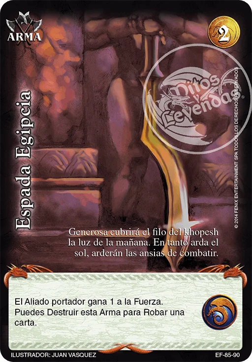 Espada Egipcia 「furiaext-085」 (ES)