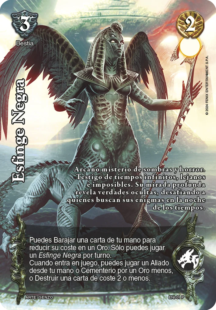 Esfinge Negra 「giger-001」「ES」